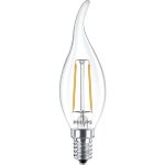 Philips LED Vintage Bent-Tip Candle Chandelier 2w 240v SES E14 2700K Warm White