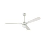 Westinghouse Mountain Gale 132cm (52") Indoor Ceiling Fan  White Finish, White ABS Blades 72423