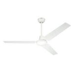72268 Westinghouse Industrial 142cm Indoor/Outdoor Ceiling Fan White Finish White Steel Blades