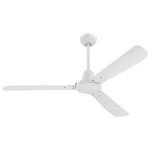 Urban Gale 132cm Indoor/Outdoor Ceiling Fan White Finish White ABS Blades 72021