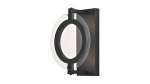 Westinghouse Maddox Outdoor Dimmable LED Wall Fixture Matte Black Finish with Clear Seeded Glass 63741