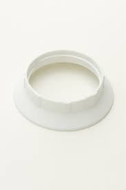 Jeani A42SCW Shade Ring White Plastic