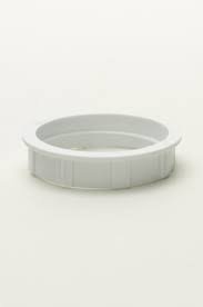 Jeani A104W Shade Ring SES Shade for A103 White Plastic