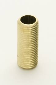 Jeani 515M 10mm Thread 25mm Long Brass Threaded Tube