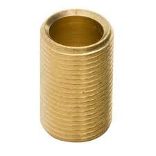 Jeani 526 1/2" Thread 3/4" Long Brass Threaded Tube