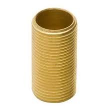 Jeani 527 1/2" Thread 1" Long Brass Threaded Tube