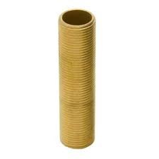 Jeani 528 1/2" Thread 2" Long Brass Threaded Tube