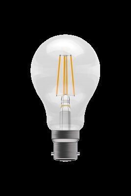 Bell Lighting 4w 240v BC LED Filament GLS Clear 4000k Dimmable 60049