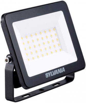 Sylvania 45w Eco Start IP65 Black LED Floodlight 3000k