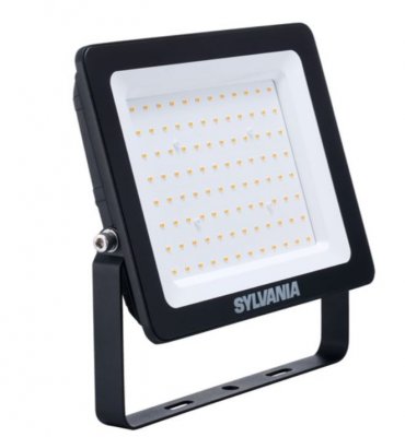 Sylvania 100w Eco Start IP65 Black LED Floodlight 4000k