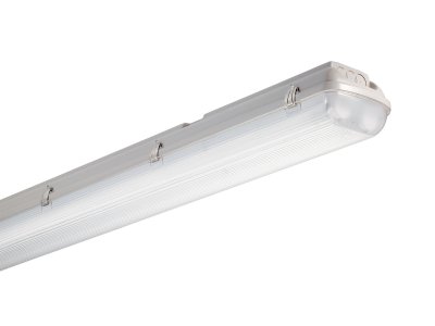 Sylvania Polycarbonate Waterproof T8 2X18W Fluorescent Batten Fitting 0045401