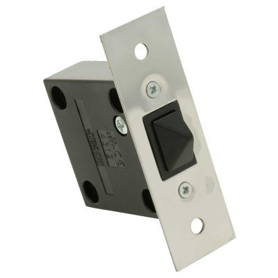 Jeani 141WBC 2A Chrome Flush Push To Break Door Wardrobe Cupboard Cabinet Switch