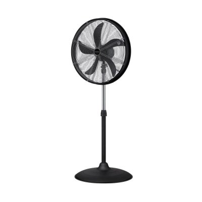 Westinghouse Yucon I 72715 Black & Silver Pedestal Floor Fan  50cm Standing Cooling Fan