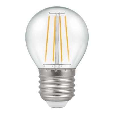 Crompton 5W (40w) 240v ES E27 2700k Filament LED Golfball Light Bulb