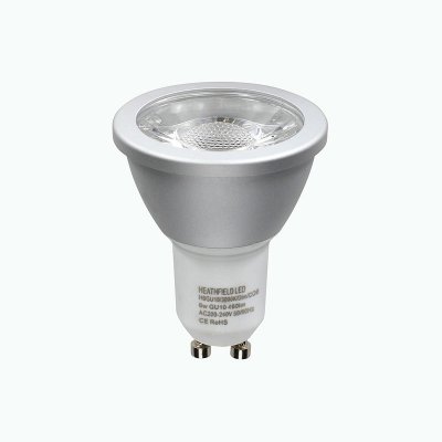 Heathfield 6.5w LED COB PRO GU10 Lamp Range Daylight - 6000K