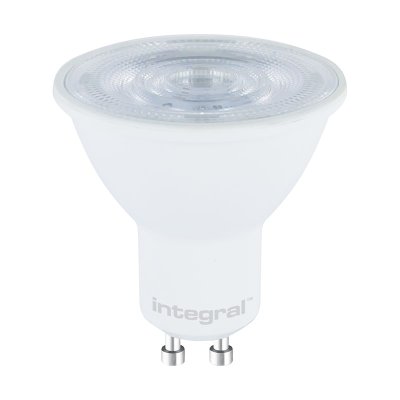 Integral 4.9w 220-240v 520lm LED GU10 2700k Warm White Dimmable 55 Degree Beam ILGU10DC100
