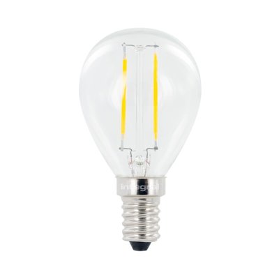 Integral 1.8w 220-240v 250lm LED Golfball E14 2700k Warm White Non-Dimmable 330 Degree Beam Clear ILGOLFE14NC002