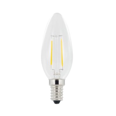 Integral 2w 220-240v 250lm LED Candle E14 2700k Warm White Non-Dimmable 320 Degree Beam ILCANDE14NC001