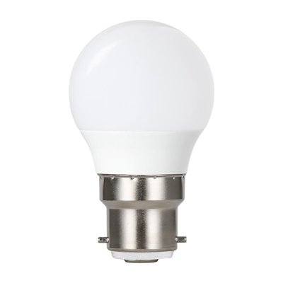 Integral 2.2w 220-240v 250lm LED Golfball B22 2700k Warm White Non-Dimmable 240 Degree Beam Frosted ILGOLFB22NC051