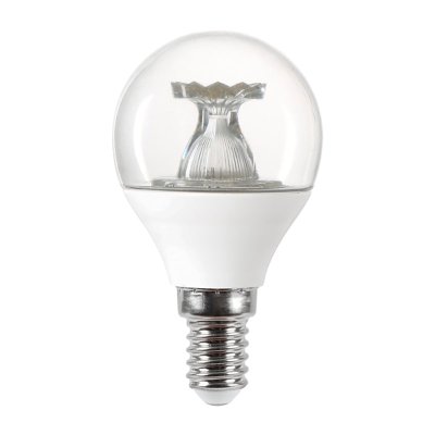 Integral 4.9w 220-240v 470lm LED Golfball E14 4000k Cool White Non-Dimmable 220 Degree Beam Clear ILGOLFE14NE084