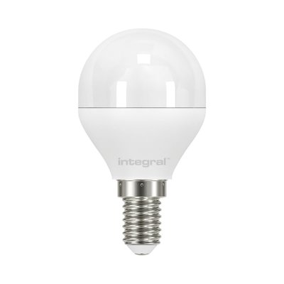 Integral 4.2w 220-240v 470lm LED Golfball E14 2700k Warm White Non-Dimmable 240 Degree Beam Frosted ILGOLFE14NC016