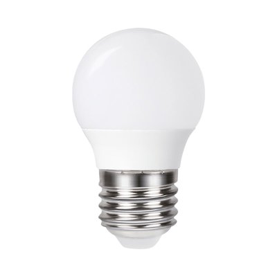 Integral 4.2w 220-240v 470lm LED Golfball E27 4000k Cool White Dimmable 240 Degree Beam Frosted ILGOLFE27DE090