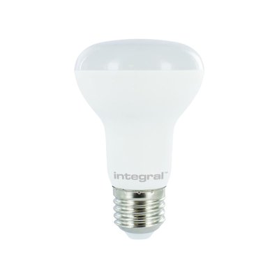 Integral 9.5w 220-240v 875lm E27 LED R63 Reflector 3000k Warm White Dimmable 120 Degree Beam Frosted ILR63DD005