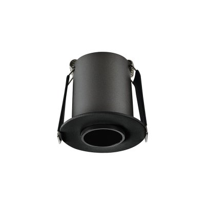 Integral ILDL45K008 9W LED Downlight Hi-Brite Matt Black 4000K Cool White 550lm 45mm Cutout