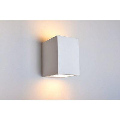 Integral Arta Indoor Decorative Plaster Wall Light  White Gypsum, Paintable, IP20, 1 x G9  ILDEC011
