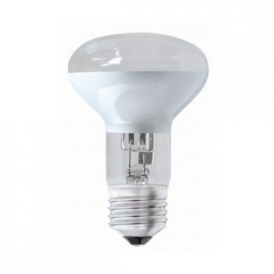 60W 240v ES E27 R63 Reflector Spotlight Bulb Dimmable