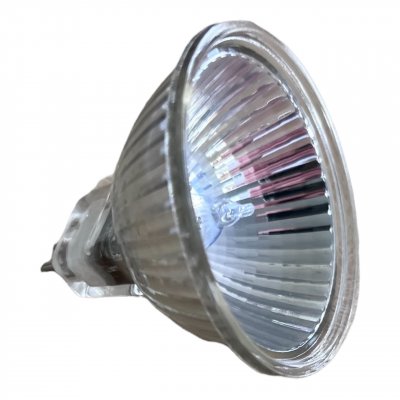 GE 20w GU5.3 12v 36Deg Open Face Halogen Dichroic MR16 Spotlight Bulb M69