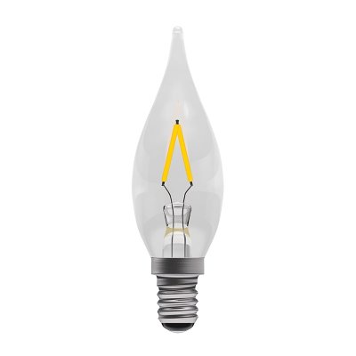 Bell Lighting 1w 240v SES LED Filament Chandelier Clear 2700k 05028