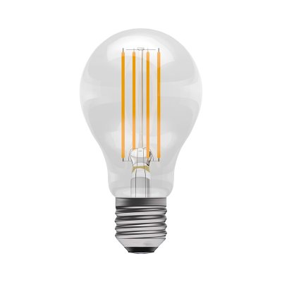 Bell Lighting 5.7w 240v ES LED Filament GLS Clear 2700k Dimmable 60765
