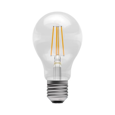 Bell Lighting 4w 240v ES LED Filament GLS Clear 4000k Dimmable 60050
