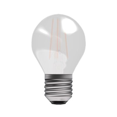 Bell Lighting 3.3w 240v ES LED Filament Round Satin 2700k Dimmable 60744