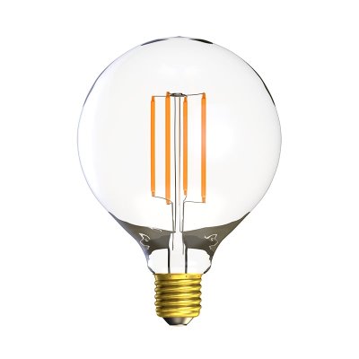 Bell Lighting 3.3w 240v ES LED Filament Large Globe Clear 2700k Dimmable 60794