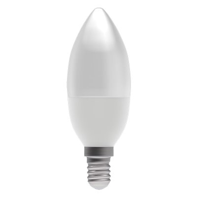 Bell Lighting 4w 240v SES LED Candle Opal 2700k Dimmable 05853