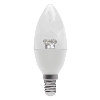 Bell Lighting 3.9w 240v ES LED Candle Clear 2700k Dimmable 60576