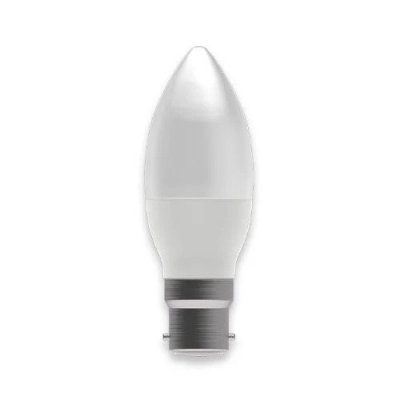 Bell Lighting 2.1w 240v BC LED Candle Opal 2700k Dimmable
