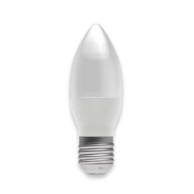 Bell Lighting 3.9w 240v ES LED Candle Opal 2700k Dimmable