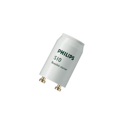 Philips S10 Ecoclick Starter 4-65W  Fluorescent Lamp Starter 220-240V