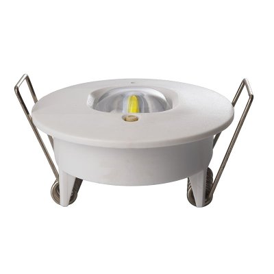 Bell 09081 Spectrum 1W LED Emergency Downlight - Corridor Non-Maintained, 6000K 120lm  Recessed IP20