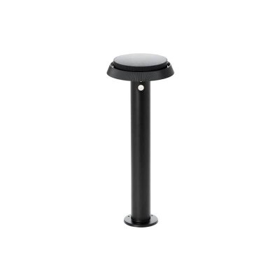 Integral True Solar Outdoor Bollard Light 500mm IP65 6W CCT Adjustable Black ILSBDB008