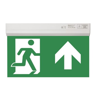 Bell 09066V2  Spectrum 2W LED 6-in-1 Emergency Exit Blade with Up Legend | Self-Test or Manual Mode