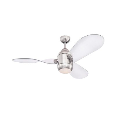 Westinghouse Josef 122cm Ceiling Fan  Brushed Nickel, LED Light, DC Motor & Remote 72258