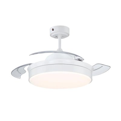 Westinghouse Tori 105cm Ceiling Fan  White Finish with Dimmable LED & Retractable Blades 73043