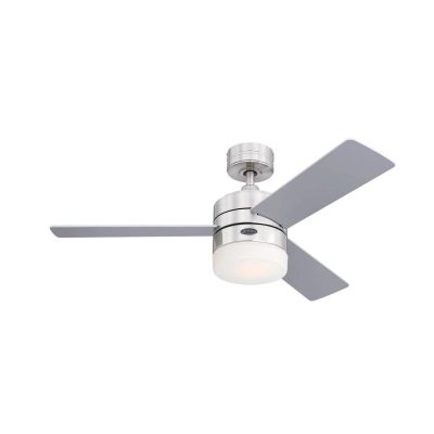 Westinghouse Alta Vista 105 cm LED Ceiling Fan 73060  Satin Chrome with Light & Remote