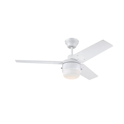 Westinghouse Talia 105 cm Ceiling Fan  White Finish with Light Fixture & Reversible Blades 73042