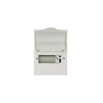 Wylex NMRS506LA 5 Way Metal Consumer Unit with 100A 30mA Type A RCD Incomer