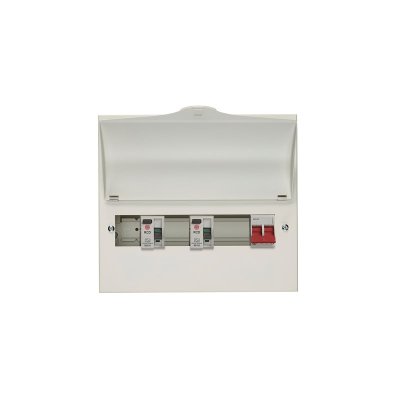 Wylex NMRS7SSLMHIA 7 Way High Integrity Consumer Unit  100A Switch, Dual 80A RCDs